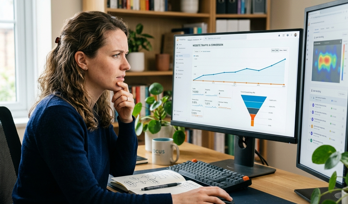 You’re Getting Traffic But No Enquiries? Here’s What’s Missing